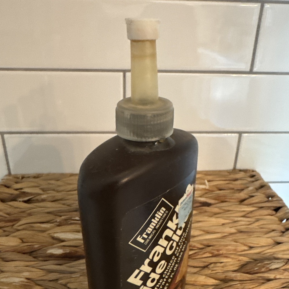Vintage Franklin Hide Glue Bottle USA 8 Oz - Picture 5 of 5